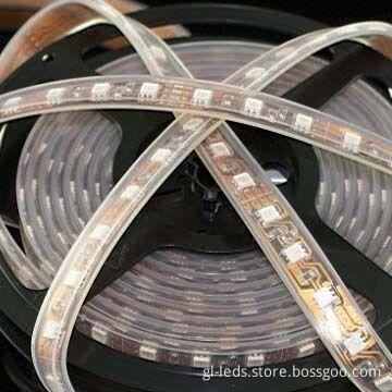 SMD LED Strip with 12 or 24V DC Input Voltage, Available in Various Colors